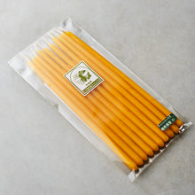 画像をギャラリービューアに読み込む, ミツバチ蜜蝋 ロングキャンドル(10本入り)